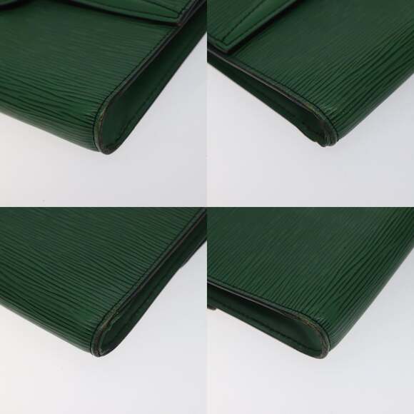 LOUIS VUITTON Epi Pochette Arche Shoulder Bag Green M52574 - Picture 10 of 13